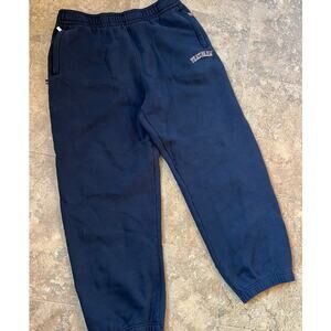 PHATFARM Blue Zipper Ankle Elastic Waist Joggers, Men's size XL